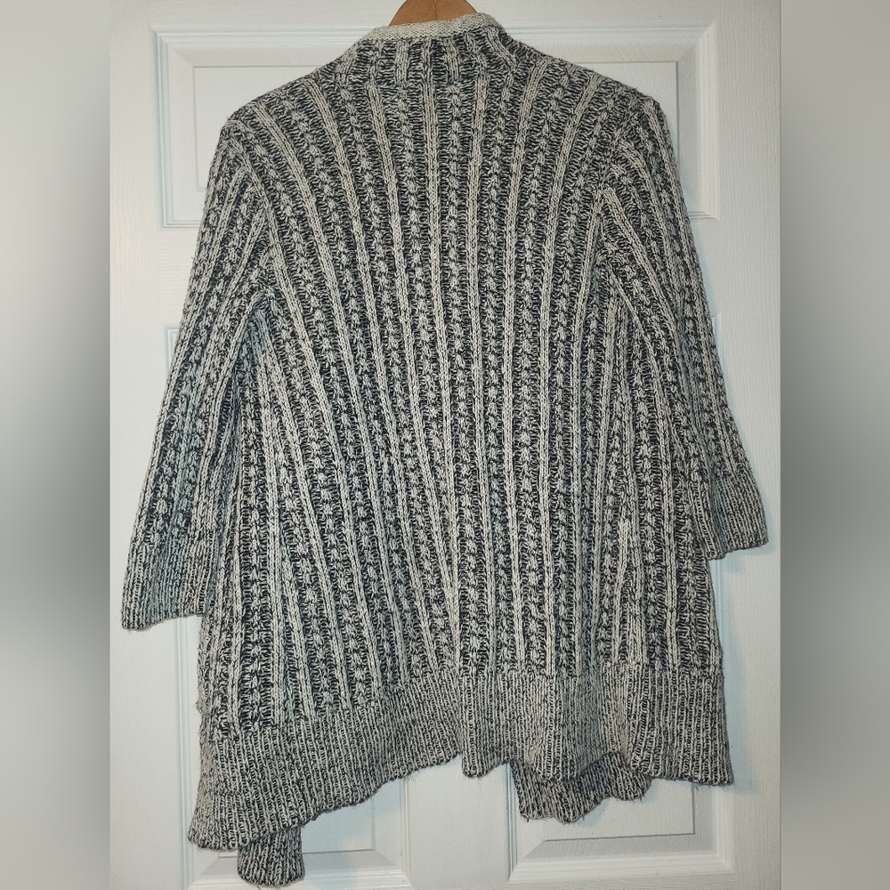 Thakoon for Design Nation Woven Cardigan Sweater Cropped Sleeve Size X Small‎ - Picture 3 of 8